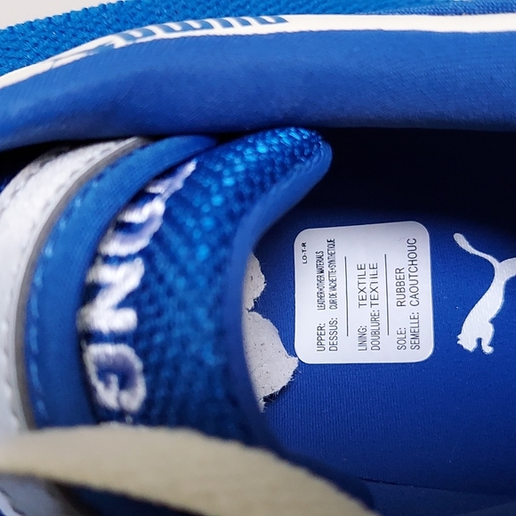 Puma RS-100 Ader Error Whisper White LAPIS blue new in box men's 8  Eur 40.5 - Picture 9 of 10